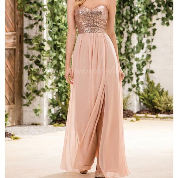 Jasmine Dresses & Skirts - B2 BRIDESMAIDS BY JASMINE B183064 - ROSE GOLD - SIZE 12